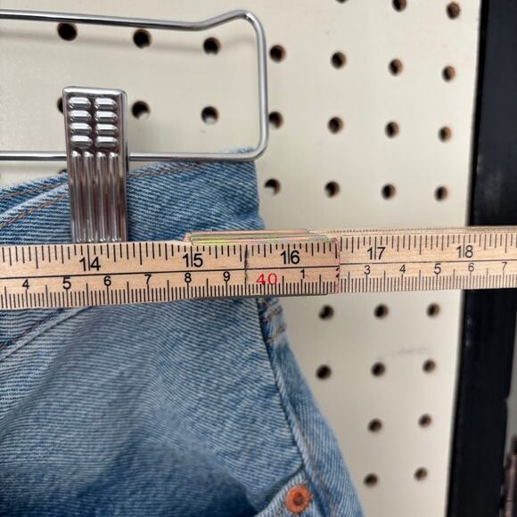 Levis Premium 501 150th Anniversary 93' Sashiko Patchwork 7" Shorts Men’s Sz 33” - Picture 8 of 10